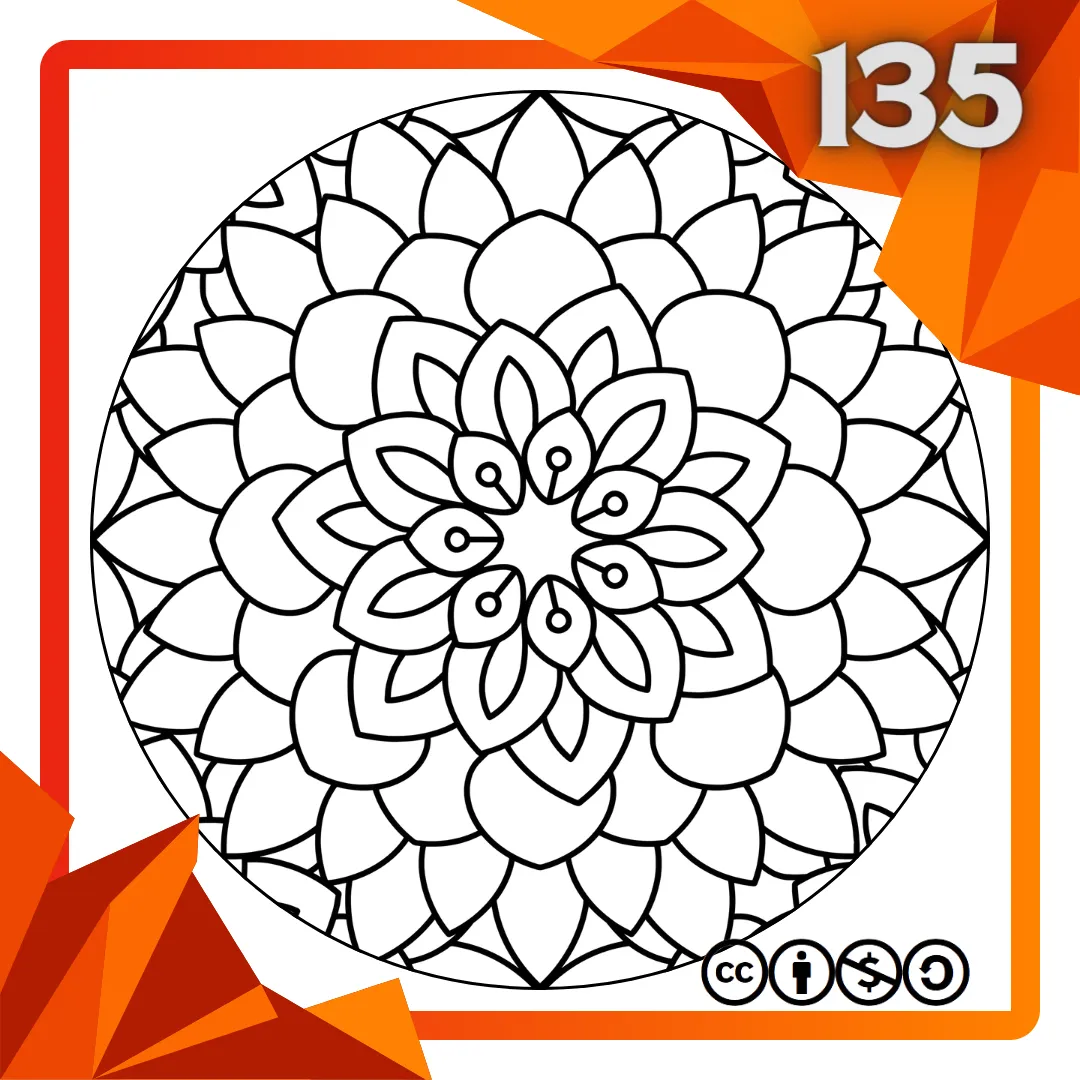 Mandala Heft Nr. 135