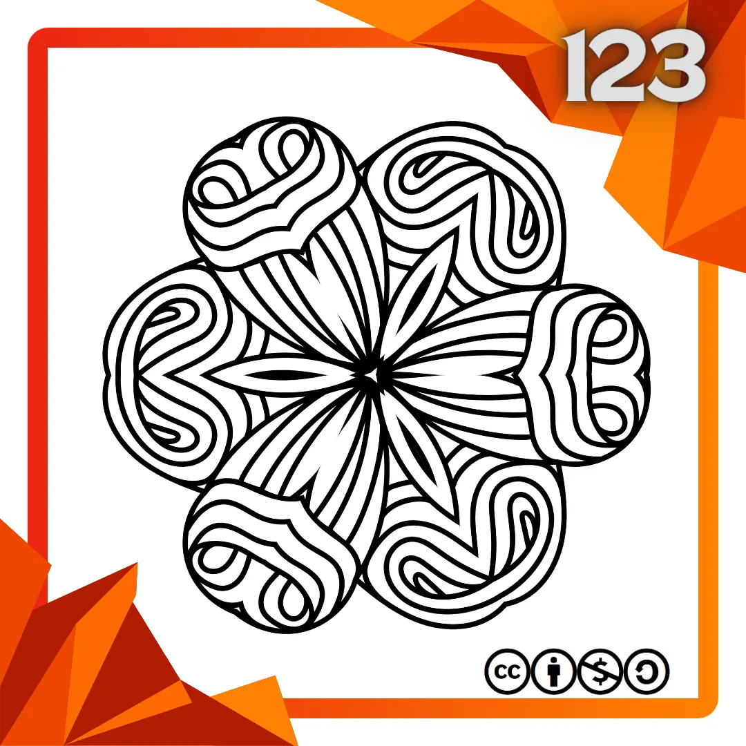 Mandala Heft Nr. 123