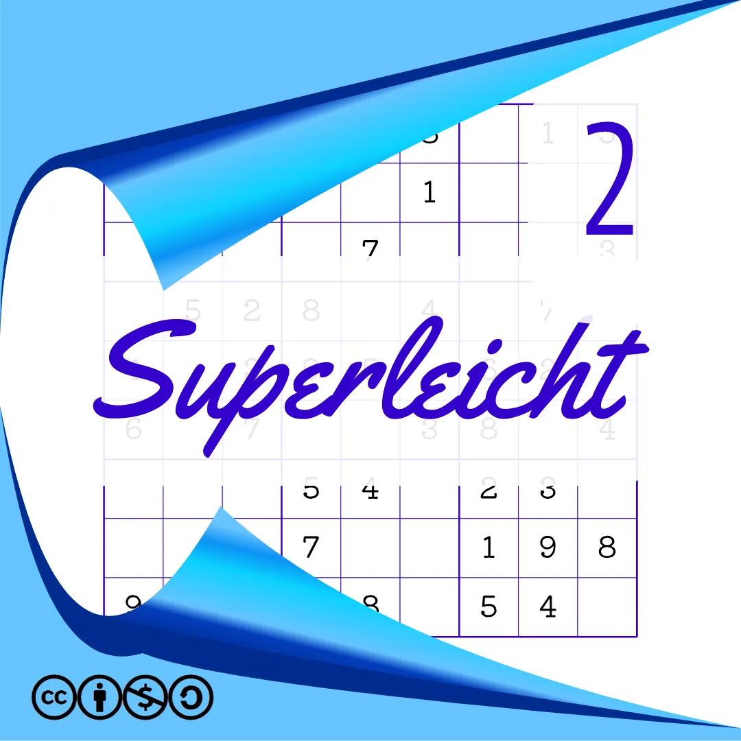 Sudoku Superleicht Heft Nr. 2