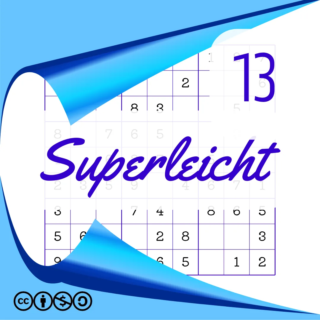 Sudoku Superleicht Heft Nr. 13