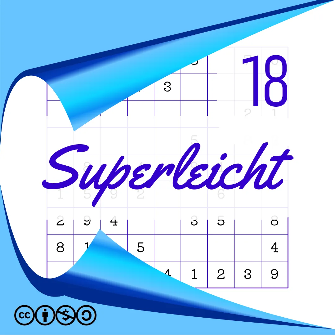 Sudoku Superleicht Heft Nr. 18