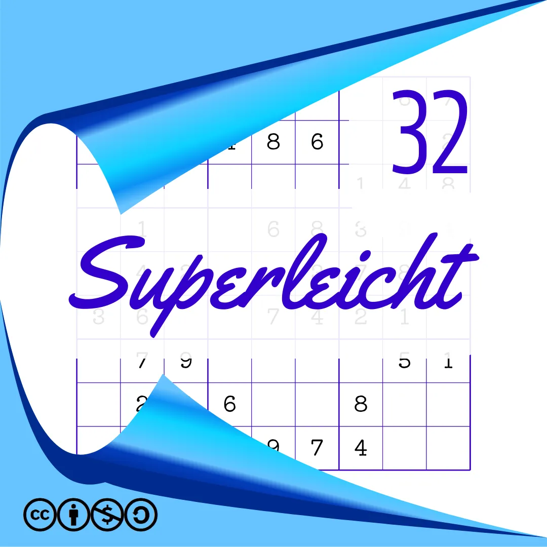 Sudoku Superleicht Heft Nr. 32