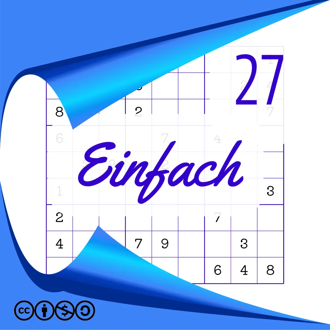 Sudoku Einfach Heft Nr. 27