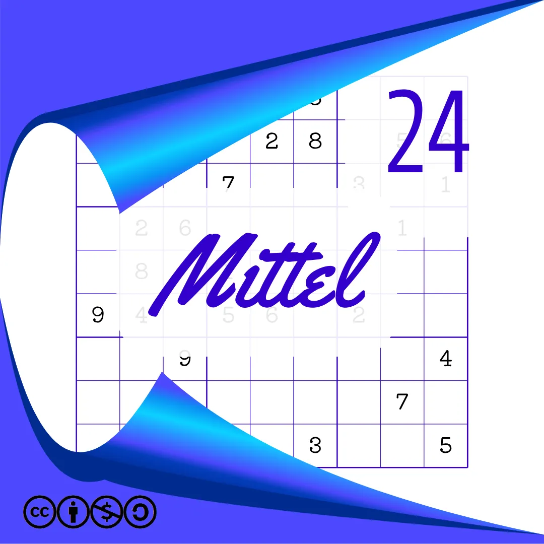 Sudoku Mittel Heft Nr. 24